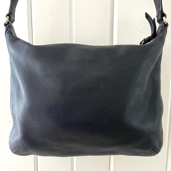 Kate Spade Black Grant Park Starla Pebble Leather Crossbody Bag, OS - Picture 4 of 9